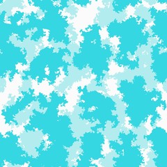 Fototapeta premium Fashion camo. Colorful camouflage vector pattern. Seamless fabric design