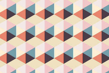 Modern and stylish digital geometric background with different shapes.