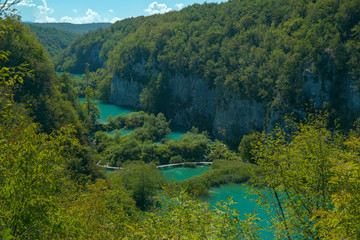 Plitvice national park lakes