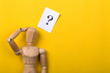 Thinking Concept With Question Mark