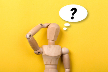 Thinking Concept With Question Mark