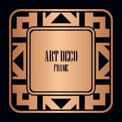 Art Deco Border Frame