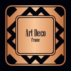 Art Deco Border Frame