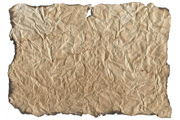 - Old coffee grunge paper texture. Vintage background for design and scrapbooking. Old, compressed...
