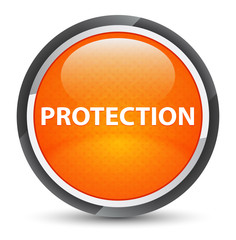 Protection galaxy orange round button