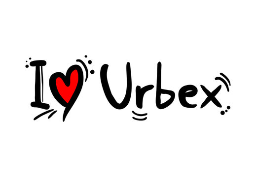 Urbex love message