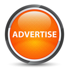 Advertise galaxy orange round button