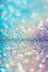 glitter gold bokeh Colorfull Blurred abstract background for birthday, anniversary, wedding, new year eve or Christmas