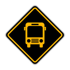 Bus sign