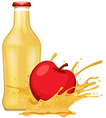 Apple and apple juice