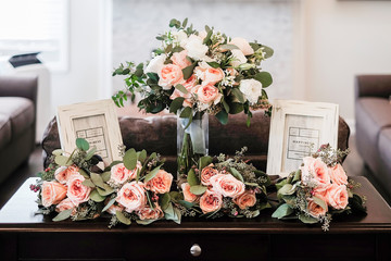 Wedding flower bouquet
