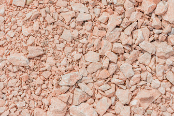 rubble texture natural abstract light coloured background close-up
