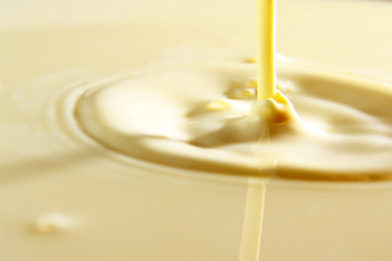 Milk splash as background