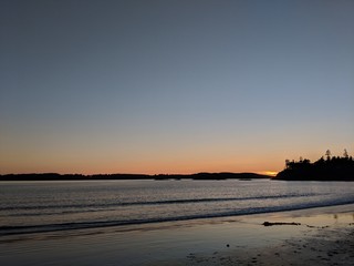 Mackenzie Beach Sunset