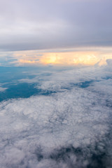 Obraz premium The sky and clouds are natural, beautiful and charming.