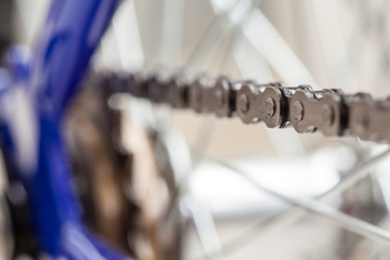 Chain and sprocket of bicycle