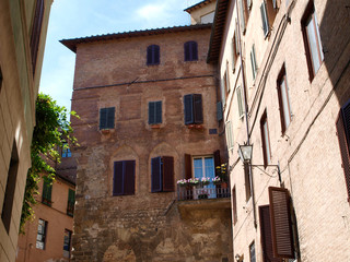 Fototapeta na wymiar Old building in Siena, Italy