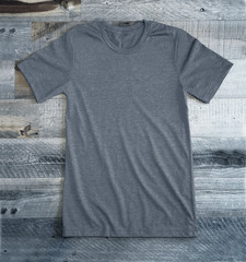 Heather light grey Blank Tee Shirt 