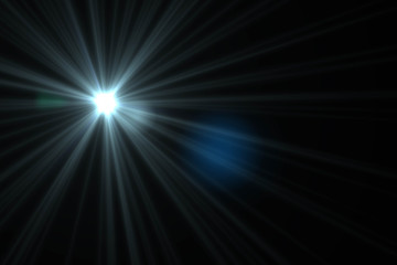 Abstract of sun with flare. natural background with lights and sunshine wallpaper