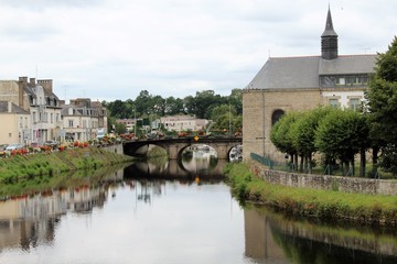Ville de Pontivy - Morbihan - Bretagne