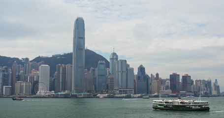 Fototapeta premium Hong Kong city skyline
