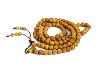 Traditional Buddhist prayer beads