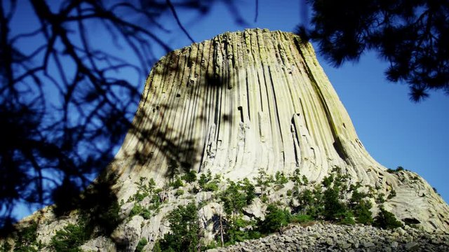 Devils Tower a National Monument in Wyoming National Park USA