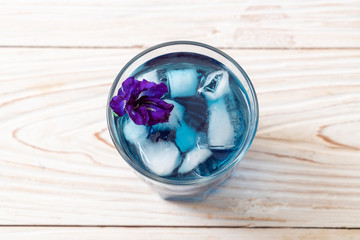 butterfly pea juice