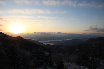美ヶ原　夜明け