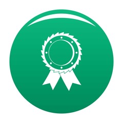 Award icon. Simple illustration of award vector icon isolated on white background