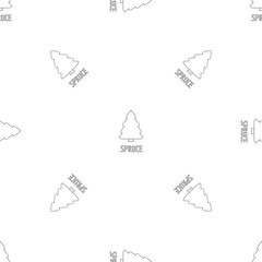 Spruce pattern seamless vector repeat geometric for any web design