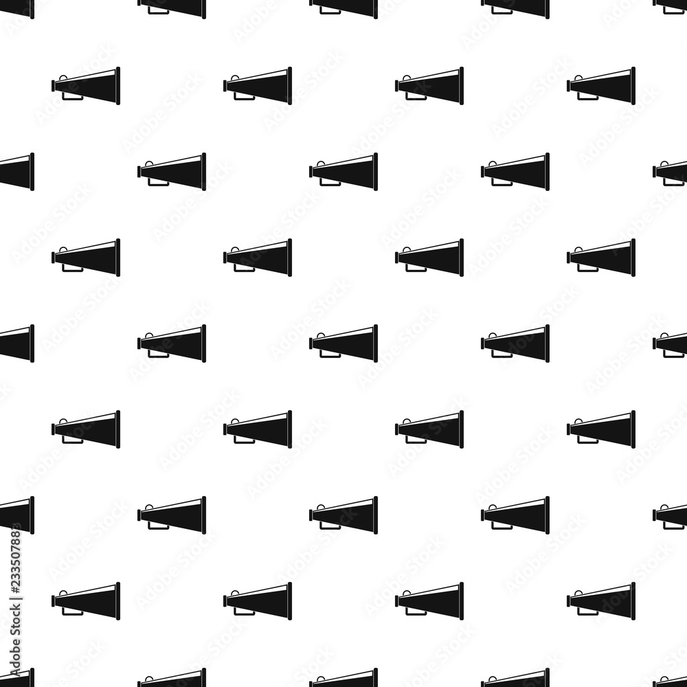 Poster bullhorn pattern seamless vector repeat geometric for any web design