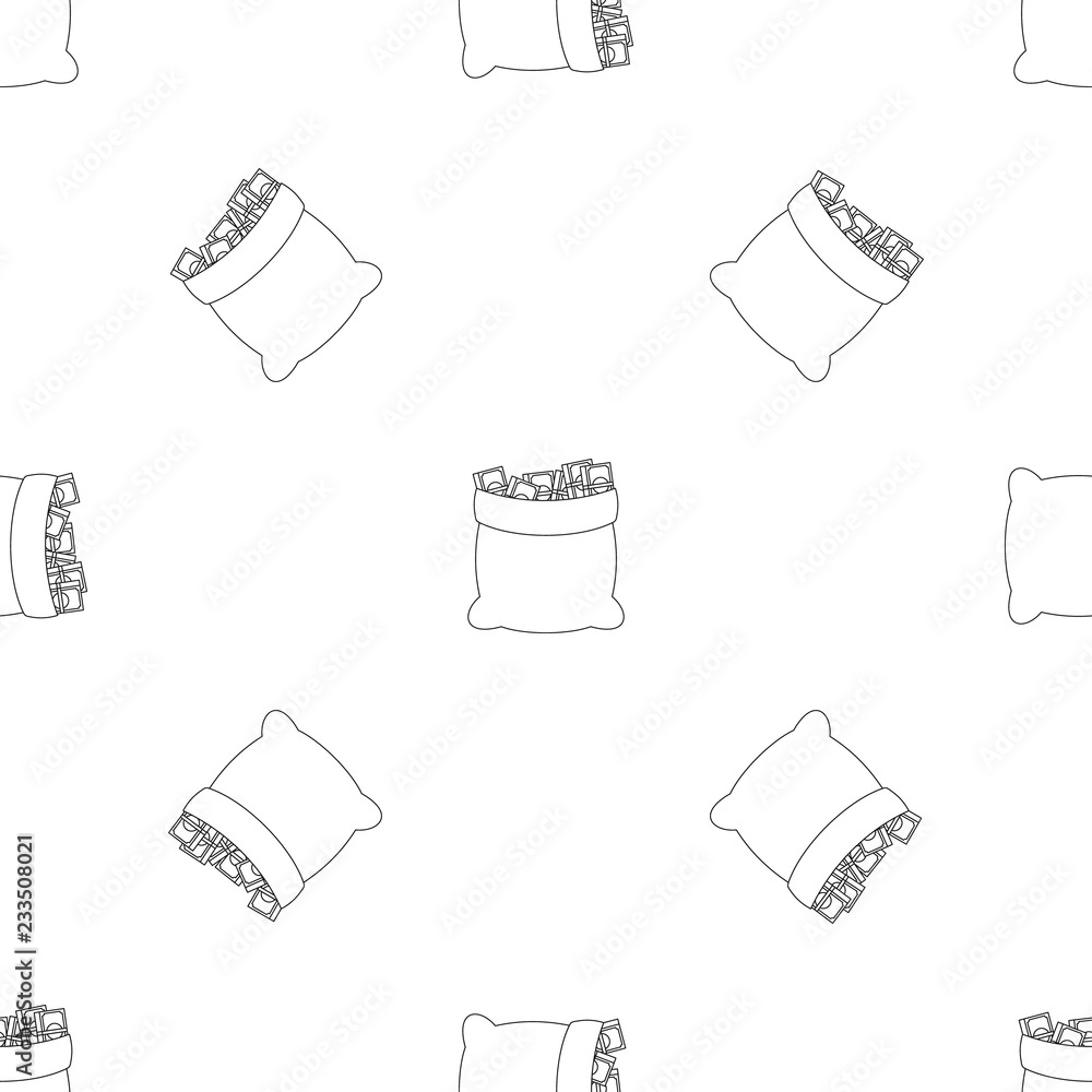 Aufkleber much money pattern seamless vector repeat geometric for any web design