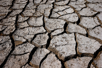 Climate warming dry chapped land