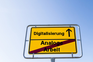 Digitalisierung Analoge Arbeit