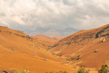 Fototapeta na wymiar Drakensberg, Afrique du Sud