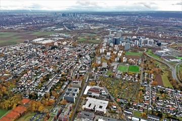 Eschborn aus der Luft