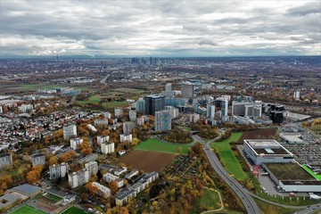 Eschborn aus der Luft