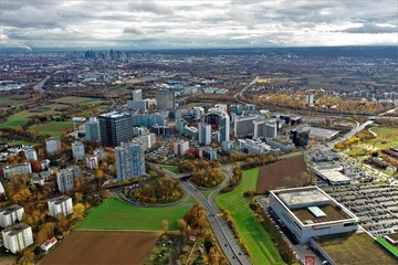 Eschborn aus der Luft