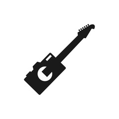 Musician photographer graphic design template vector illustration