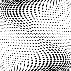 Abstract halftone pattern. Vector halftone dots background for design banners, posters, business projects, pop art texture, covers. Geometric black and white texture.