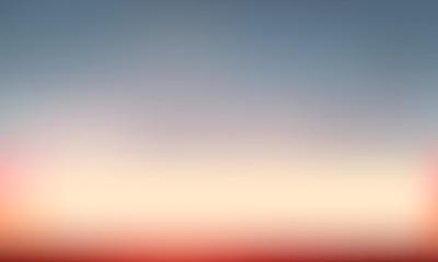 Fototapeta premium Vector gradient blurred background. Natural color.