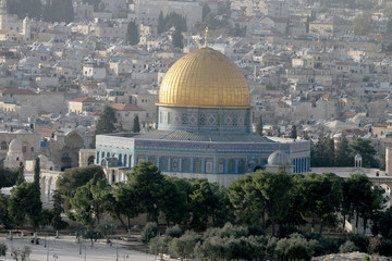 Fototapeta na wymiar Jerusalem, Temple Mount, Dome of the Rock