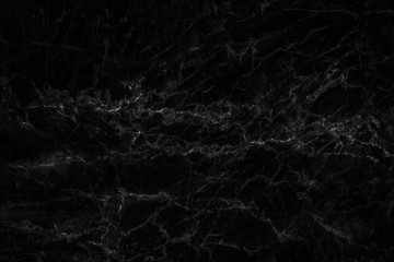 Black marble natural pattern for background, abstract natural marble black and white