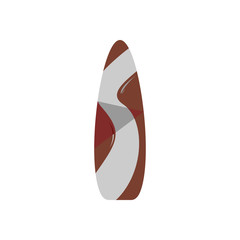 Surfboard Summer Stuff Icon Illustration Design