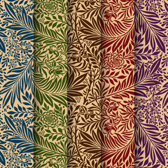 Larkspur by William Morris (1834-1896). Original from The MET Museum. Digitally enhanced by rawpixel.