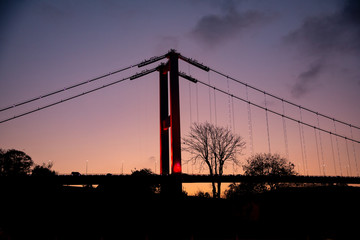 Sunset 15 Temmuz Bridge Istanbul