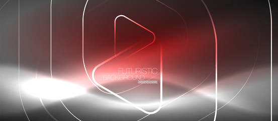 Vector neon color abstract background