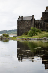 Eilean Donan Castle during a warm summer day - Dornie, Scotland - United Kingdom