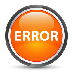 Error galaxy orange round button